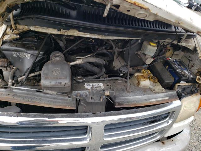 2B5WB25Y7YK110514 - 2000 DODGE RAM WAGON B2500 WHITE photo 12