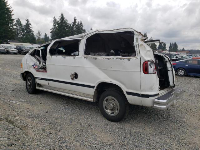 2B5WB25Y7YK110514 - 2000 DODGE RAM WAGON B2500 WHITE photo 2