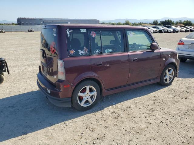 JTLKT324050207792 - 2005 TOYOTA SCION XB MAROON photo 3