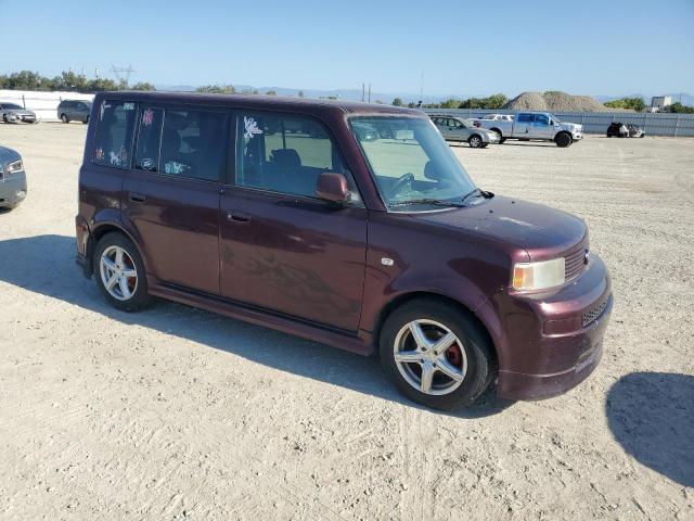 JTLKT324050207792 - 2005 TOYOTA SCION XB MAROON photo 4