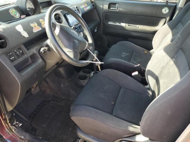 JTLKT324050207792 - 2005 TOYOTA SCION XB MAROON photo 7
