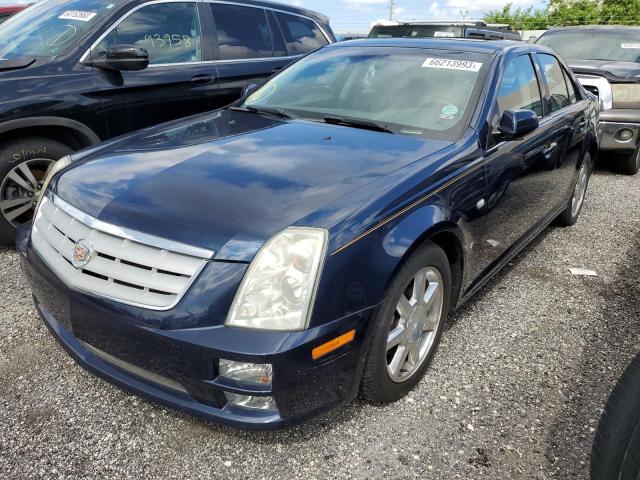 1G6DC67A050160397 - 2005 CADILLAC STS BLUE photo 1