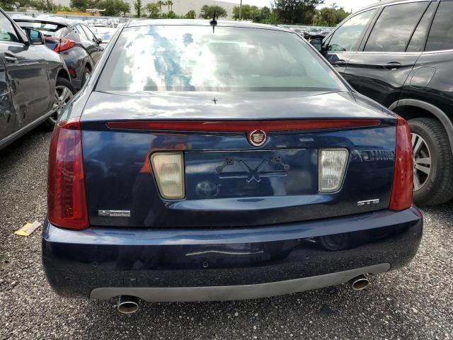 1G6DC67A050160397 - 2005 CADILLAC STS BLUE photo 6