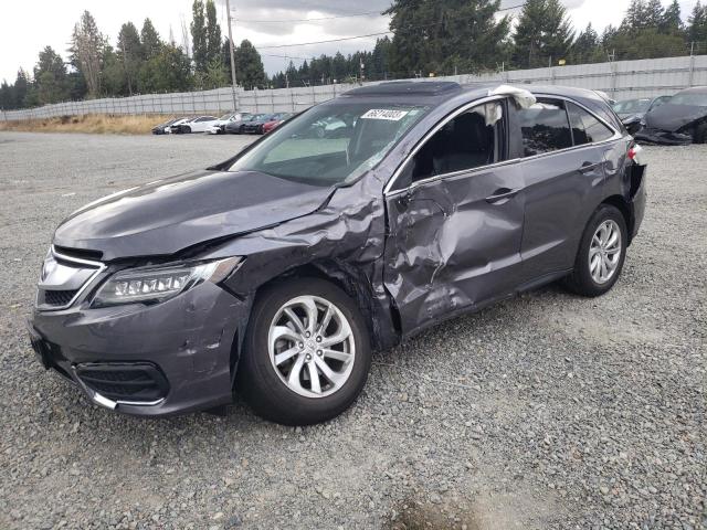 5J8TB4H39HL022457 - 2017 ACURA RDX GRAY photo 1