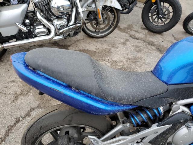 JKAEXEA137A023647 - 2007 KAWASAKI EX650 A BLUE photo 6