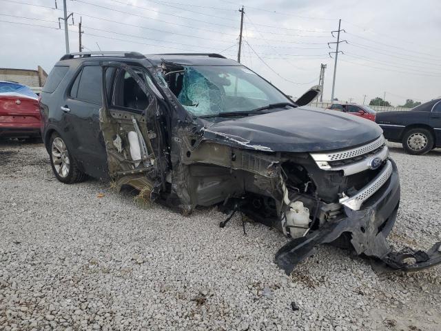 1FM5K8D89FGA13081 - 2015 FORD EXPLORER XLT BLACK photo 4