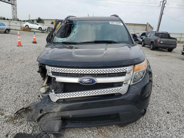 1FM5K8D89FGA13081 - 2015 FORD EXPLORER XLT BLACK photo 5