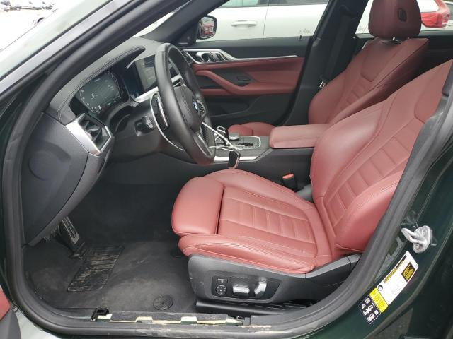 WBA13AW09PFP28039 - 2023 BMW M440XI GRAN COUPE GREEN photo 7
