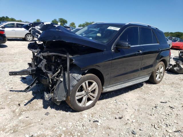 4JGDA5HB1DA245158 - 2013 MERCEDES-BENZ ML 350 4MATIC BLACK photo 1
