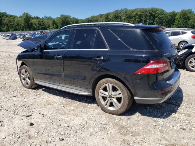 4JGDA5HB1DA245158 - 2013 MERCEDES-BENZ ML 350 4MATIC BLACK photo 2