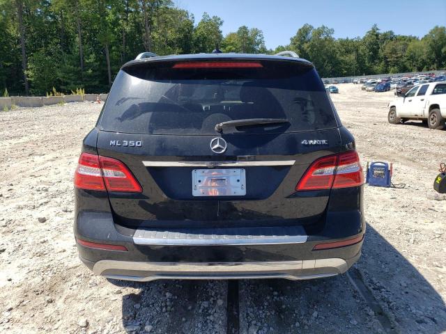 4JGDA5HB1DA245158 - 2013 MERCEDES-BENZ ML 350 4MATIC BLACK photo 6