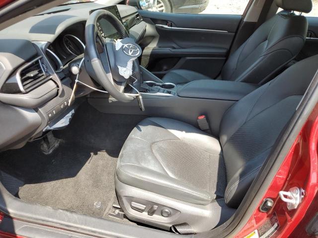 4T1F31AK0NU584631 - 2022 TOYOTA CAMRY XLE MAROON photo 7