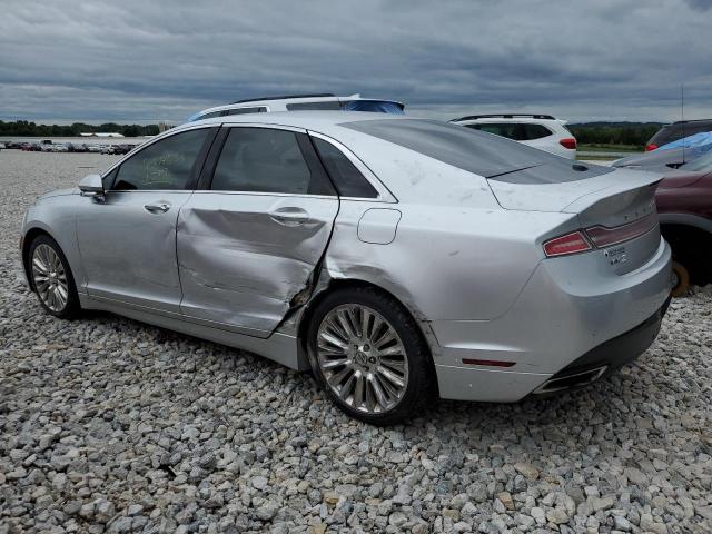 3LN6L2JK1DR825849 - 2013 LINCOLN MKZ SILVER photo 2