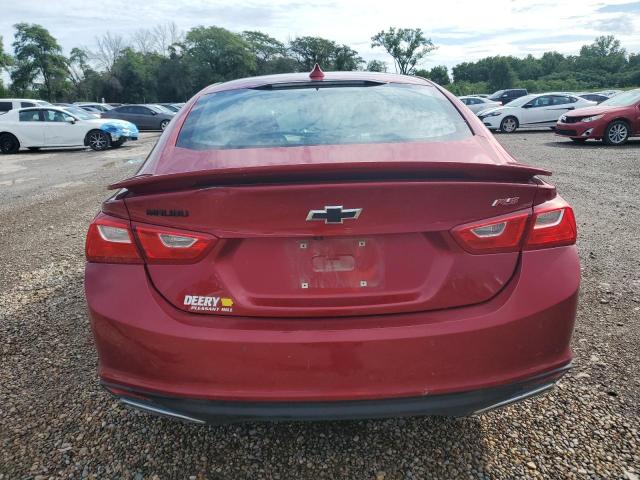 1G1ZG5ST4MF046398 - 2021 CHEVROLET MALIBU RS BURGUNDY photo 6
