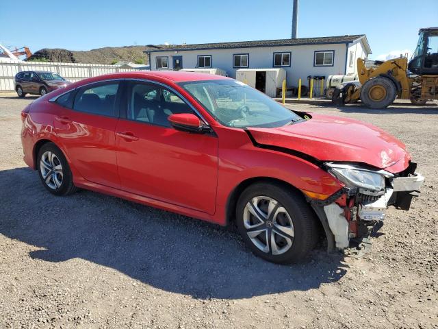 2HGFC2F54GH563477 - 2016 HONDA CIVIC LX RED photo 4