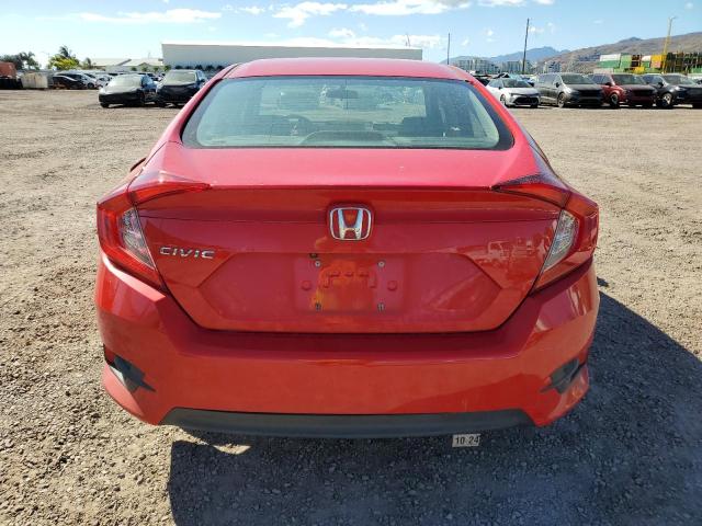 2HGFC2F54GH563477 - 2016 HONDA CIVIC LX RED photo 6