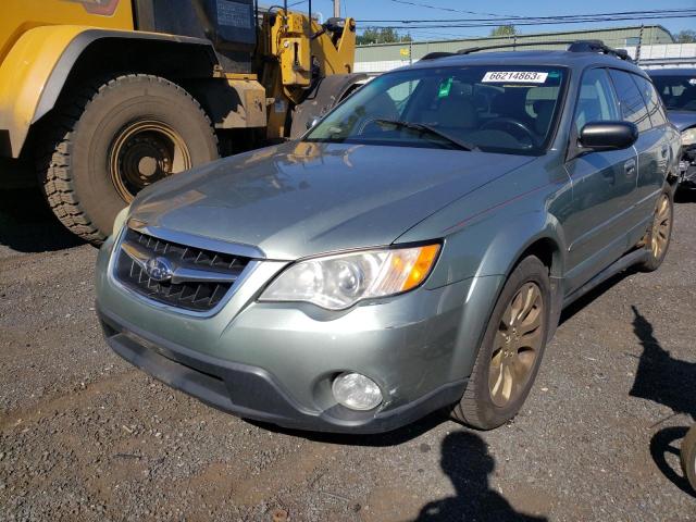 4S4BP66CX97314702 - 2009 SUBARU OUTBACK 2.5I LIMITED TEAL photo 1