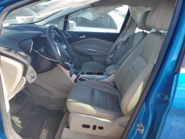 1FADP5BU0EL520365 - 2014 FORD C-MAX SEL BLUE photo 7