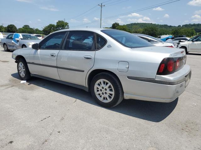 2G1WF52E449330436 - 2004 CHEVROLET IMPALA SILVER photo 2
