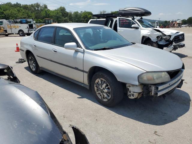 2G1WF52E449330436 - 2004 CHEVROLET IMPALA SILVER photo 4