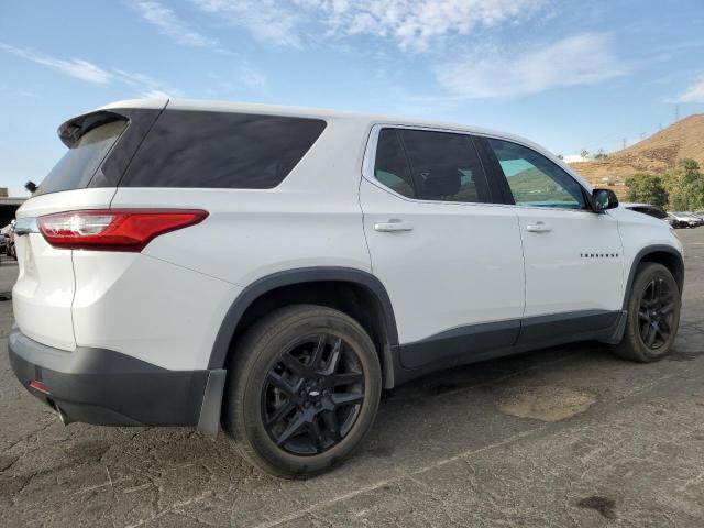 1GNERFKW0KJ106727 - 2019 CHEVROLET TRAVERSE LS WHITE photo 3