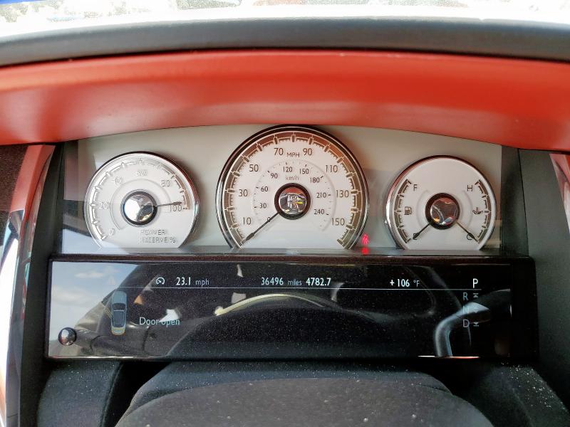 SCA666D52HU102915 - 2017 ROLLS-ROYCE DAWN WHITE photo 9