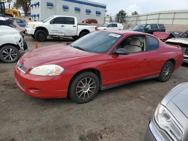 2G1WJ15K679275064 - 2007 CHEVROLET MONTE CARL LS RED photo 1