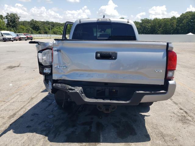 3TMCZ5AN4LM342806 - 2020 TOYOTA TACOMA DOUBLE CAB SILVER photo 6
