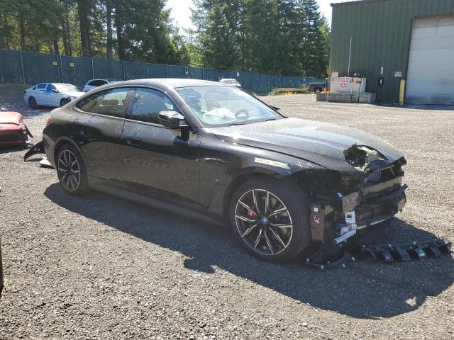 WBY33AW02RFT12430 - 2024 BMW I4 M50 BLACK photo 4