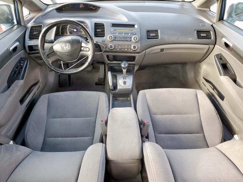 1HGFA16508L037125 - 2008 HONDA CIVIC LX BLUE photo 8