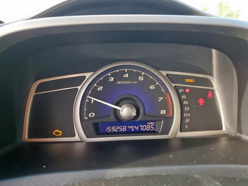 1HGFA16508L037125 - 2008 HONDA CIVIC LX BLUE photo 9