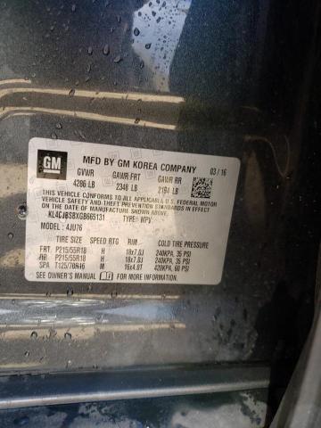 KL4CJBSBXGB665131 - 2016 BUICK ENCORE CONVENIENCE 石墨色 照片 13