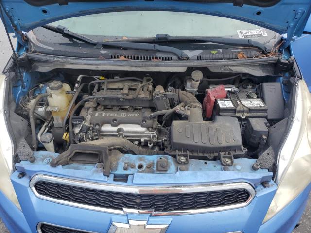 KL8CD6S9XEC467439 - 2014 CHEVROLET SPARK 1LT BLUE photo 11