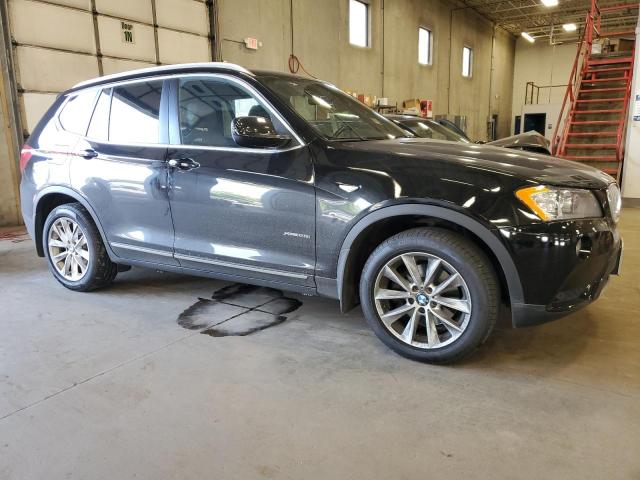 5UXWX9C54D0A16582 - 2013 BMW X3 XDRIVE28I BLACK photo 4