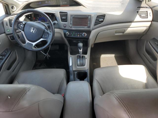 2HGFB2F93CH531815 - 2012 HONDA CIVIC EXL ვერცხლისფერი ფოტო 8