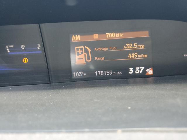 2HGFB2F93CH531815 - 2012 HONDA CIVIC EXL ვერცხლისფერი ფოტო 9