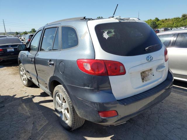 5NMSH13E18H220578 - 2008 HYUNDAI SANTA FE SE BLUE photo 2