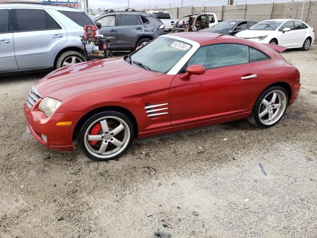 1C3AN69L24X007989 - 2004 CHRYSLER CROSSFIRE LIMITED RED photo 1