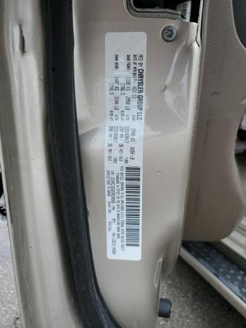 2C4RC1BG0DR630966 - 2013 CHRYSLER TOWN & COU TOURING TAN photo 14