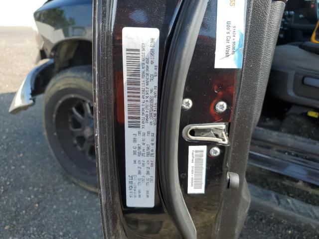 1C6RR7GGXGS165651 - 2016 RAM 1500 SLT BLACK photo 13