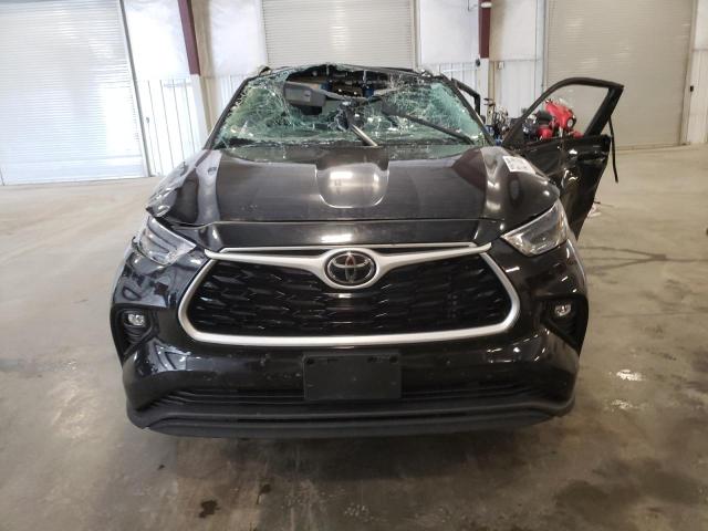 5TDGZRBH1NS179729 - 2022 TOYOTA HIGHLANDER XLE შავი ფოტო 5