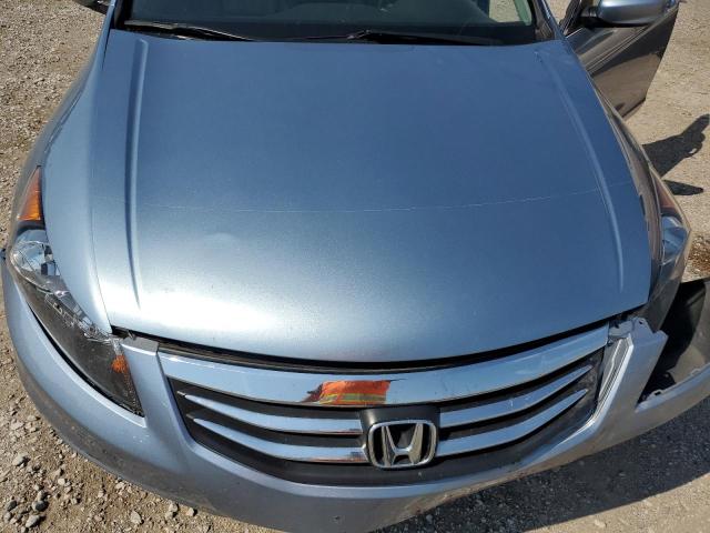 1HGCP2F82CA060928 - 2012 HONDA ACCORD EXL BLUE photo 11