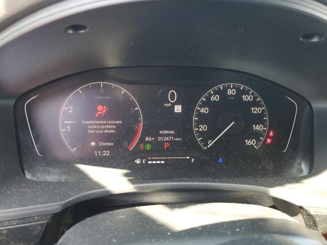 2HGFE2F53NH589558 - 2022 HONDA CIVIC SPORT შავი ფოტო 9