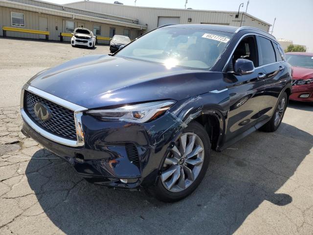 3PCAJ5BB5MF108960 - 2021 INFINITI QX50 LUXE BLUE photo 1