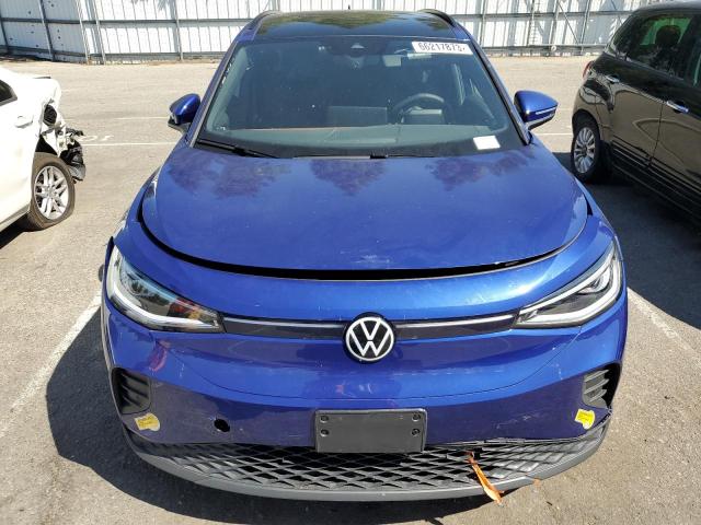 WVGTMPE26NP050447 - 2022 VOLKSWAGEN ID.4 PRO S BLUE photo 5