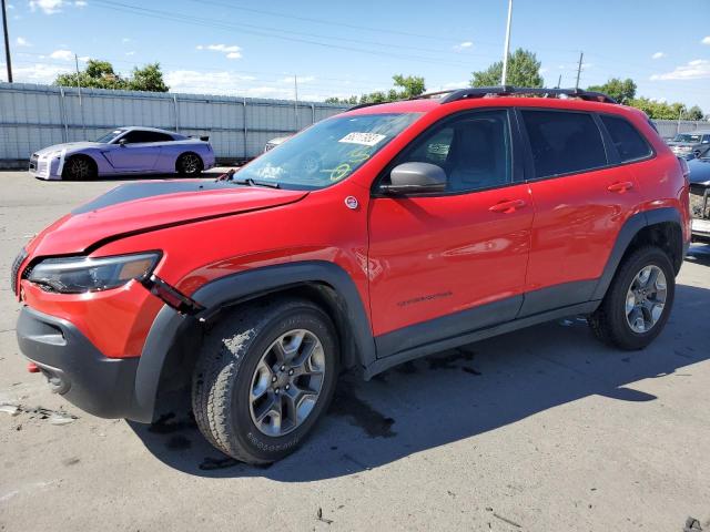 1C4PJMBXXKD372518 - 2019 JEEP CHEROKEE TRAILHAWK RED photo 1
