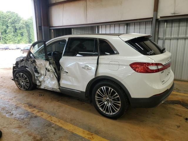 2LMTJ6LR7GBL60995 - 2016 LINCOLN MKX RESERVE WHITE photo 2