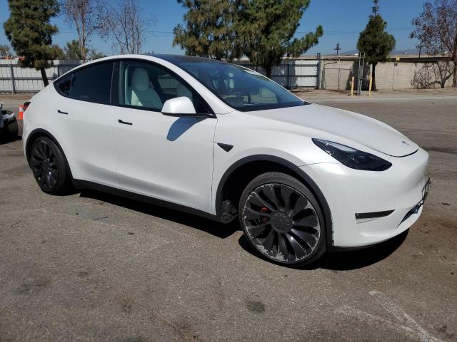 7SAYGDEF4PF661449 - 2023 TESLA MODEL Y أبيض صورة 4