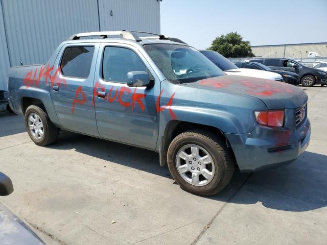 2HJYK16506H514579 - 2006 HONDA RIDGELINE RTL TEAL photo 4