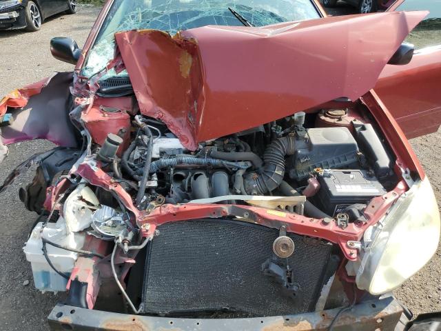 2T1BR32E65C906076 - 2005 TOYOTA COROLLA CE RED photo 11